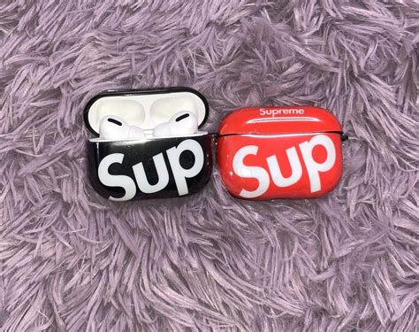 supreme airpod cases